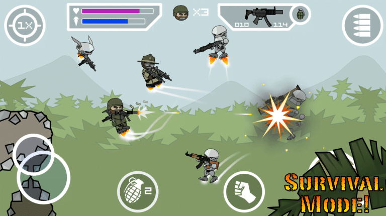 mini-militia-pro gameplay