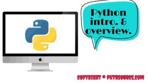 Python introduction and overview.