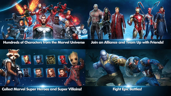 MARVEL Future Fight Best Mobile Games Under 1 GB